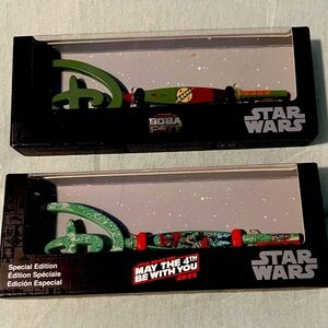 Disney exclusive Star Wars: Boba Fett Collectible keys